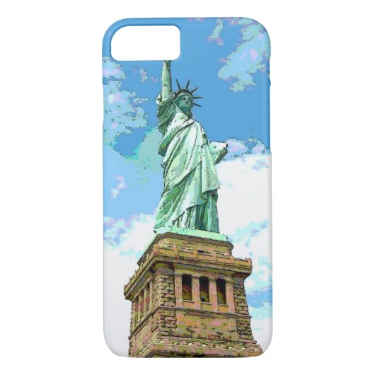 Statue of Liberty iPhone 7 Fall Case-Mate iPhone Hülle (Rückseite)