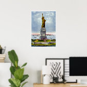 STATUE OF LIBERTY Ives) ~ Poster (Heimbüro)