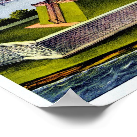 STATUE OF LIBERTY Ives) ~ Poster (Ecke)