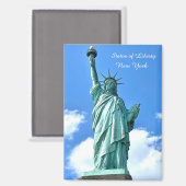 Statue of Liberty New York Magnet  (Vorderseite/Rückseite)