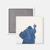 Statue of Liberty, New York, USA RF) Magnet (Vorderseite/Rückseite)