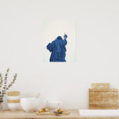 Statue of Liberty, New York, USA RF) Poster (Küche)