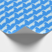 Statue of Liberty Pattern Elegant New York Geschenkpapier (Ecke)