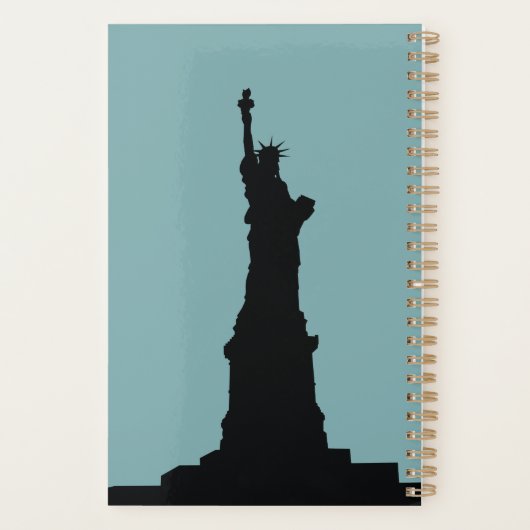 Statue of Liberty Planner Planer (Rückseite)