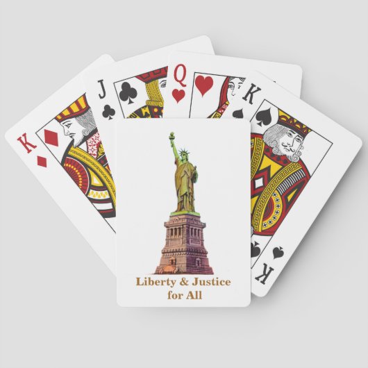 Statue of Liberty Playing Cards Spielkarten (Rückseite)