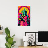Statue of Liberty Pop Art Poster (Heimbüro)