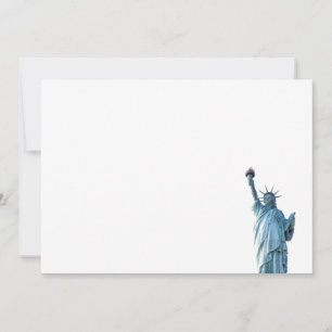 Statue of Liberty Post-it Zettel Einladung