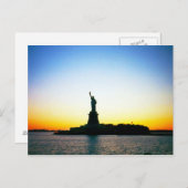 "Statue of Liberty" postcard Postkarte (Vorne/Hinten)