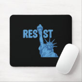Statue of Liberty Resist Grafik #resiste Anti Mousepad (Mit Mouse)