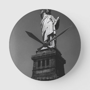 Statue of Liberty Runde Wanduhr