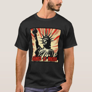 Statue of Liberty - Scheiß auf die Einwanderungsbe T-Shirt