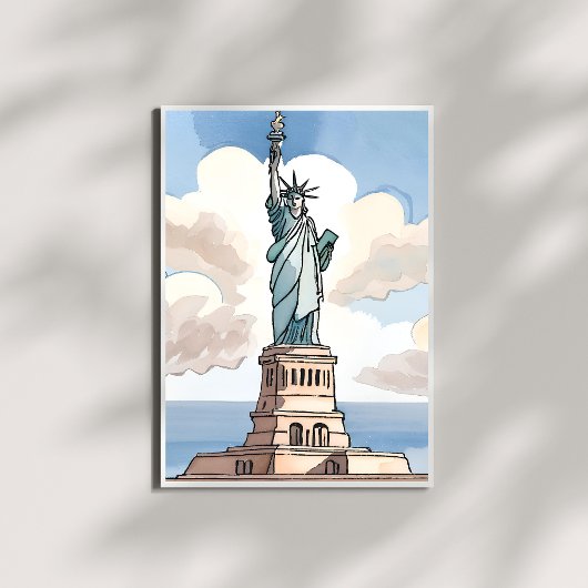 Statue Of Liberty | Sehenswürdigkeit Poster