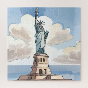 Statue Of Liberty Sehenswürdigkeit Puzzle