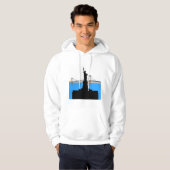 Statue of Liberty Silhouette New York Skyline Hoodie (Vorne ganz)