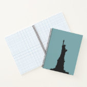 Statue of Liberty Spiral Notebook Notizblock (Innenseite)