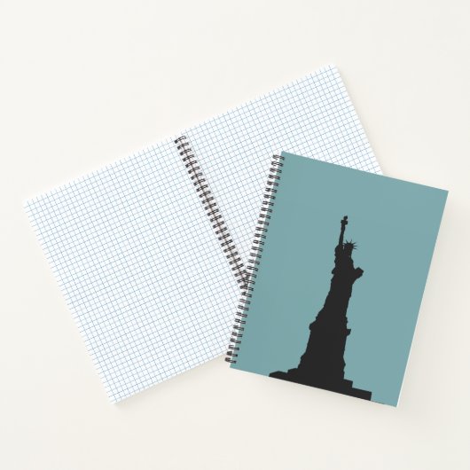 Statue of Liberty Spiral Notebook Notizblock (Innenseite)