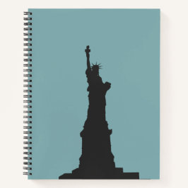 Statue of Liberty Spiral Notebook Notizblock