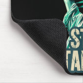 Statue of Liberty steht noch immer USA Stolz Mousepad (Ecke)