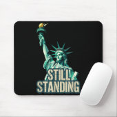 Statue of Liberty steht noch immer USA Stolz Mousepad (Mit Mouse)