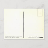 Statue of Liberty Test-Build in Frankreich Postkarte (Rückseite)