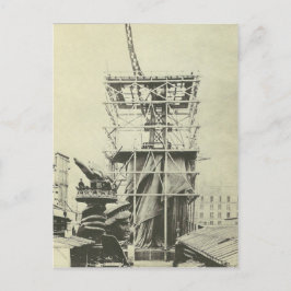 Statue of Liberty Test-Build in Frankreich Postkarte