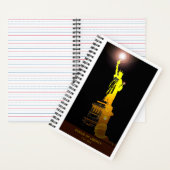 Statue of Liberty Travel Notebook Notizblock (Innen)