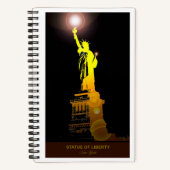 Statue of Liberty Travel Notebook Notizblock (Vorderseite)