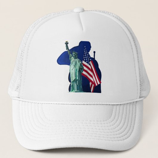 Statue of Liberty Truckerkappe (Vorderseite)
