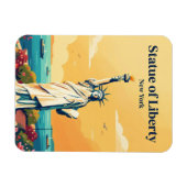 Statue of Liberty USA Magnet (Horizontal)