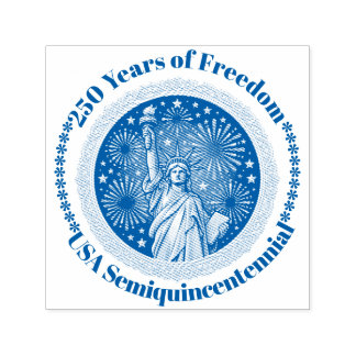 Statue Of Liberty USA Semiquincentennial 250 Jahre Permastempel