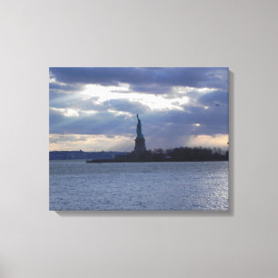 STATUE OF LIBERTY VERPACKT LEINWANDDRUCK