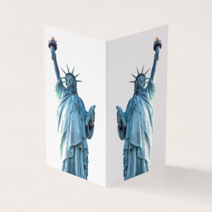 Statue of liberty visitenkarten