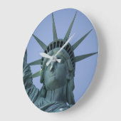 Statue of Liberty wall clock Große Wanduhr (Winkel)