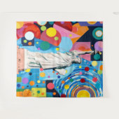 Statue of Liberty Wandteppich (Vorderseite (Horizontal))