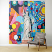 Statue of Liberty Wandteppich (Beispiel)