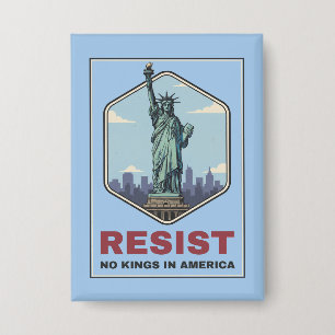 Statue of Liberty widersteht Anti-Trump Button