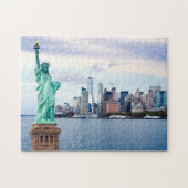 Statue of Liberty with World Trade Center Puzzle (Horizontal)