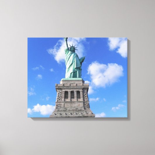 STATUE OF LIBERTY WRAPPING LEINWANDDRUCK (Vorderseite)
