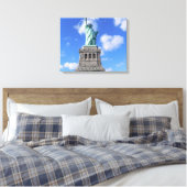 STATUE OF LIBERTY WRAPPING LEINWANDDRUCK (Insitu (Schlafzimmer))