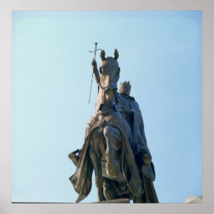 STATUE OF ST. LOUIS POSTER