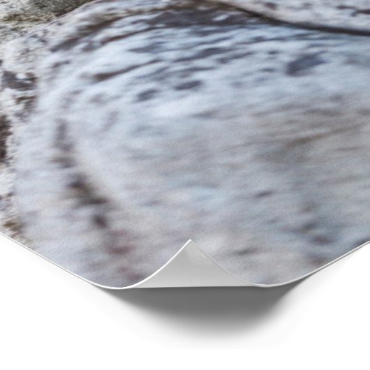 Statue Of The Loreley Mermaid Poster (Ecke)