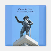 Statue Ponce de Leon Magnet (Vorne)
