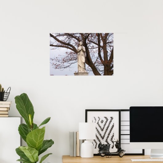 Statue Poster (Heimbüro)