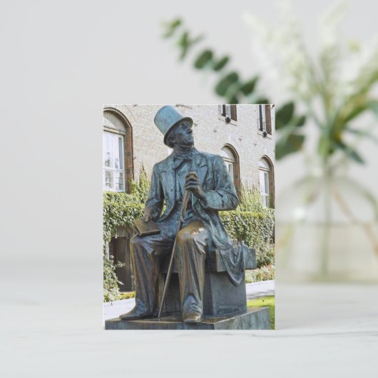 Statue Postkarte (Stehend Vorderseite)