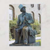 Statue Postkarte (Vorderseite)