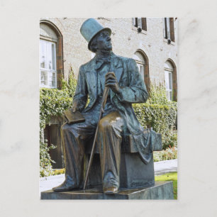 Statue Postkarte