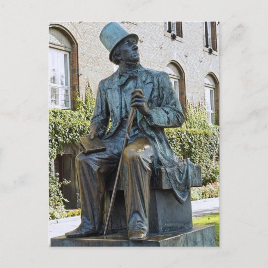 Statue Postkarte (Vorderseite)