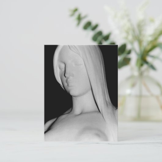 Statue Postkarte (Stehend Vorderseite)