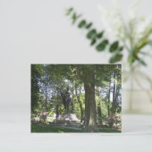 Statue Postkarte (Stehend Vorderseite)