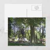 Statue Postkarte (Vorne/Hinten)